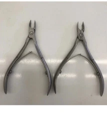 Tweezerman Cuticle Nipper 3188-p Full Jaw Pre -owned Two