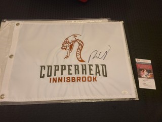 Ron Desantis Signed Innisbrook Golf Pin Flag JSA Cert