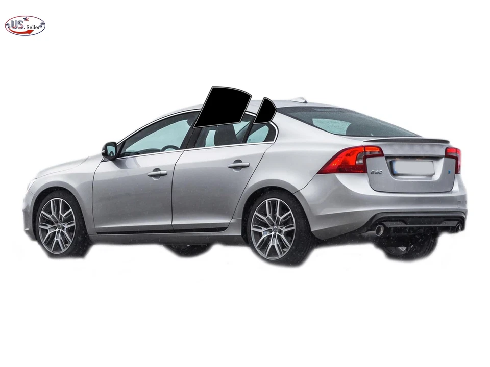 Kit de película de tinte de ventana de 2 capas precortada personalizada computarizada para Volvo S60 2011-2018 Foto 3 de 4