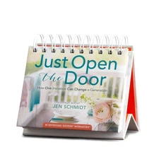 DaySpring - Jen Schmidt - Just Open The Door - Perpetual Calendar (J0524)