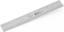 StewMac Shop Rule Precision Ruler, Measures in Inches