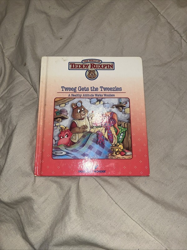HARD TO FIND TEDDY RUXPIN BOOK TWEEG GETS THE TWEEZLES WORLDS OF WONDER no tape