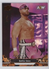 2023 Upper Deck AEW All Elite Wrestling Orange Piledriver 14/25 Austin Gunn 12ij