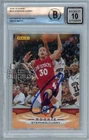 Stephen Curry 2009-10 Panini Autograph Rookie Card #372 BAS 10