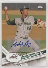 2017 Topps Pro Debut Auto Anderson Espinoza #165 Auto s3e