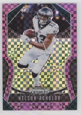 2019 Panini Prizm Purple Power Prizm 4/49 Nelson Agholor #53 00dh