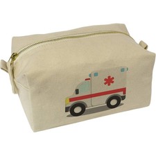 Kulturtasche / Schminkkoffer aus Canvas "Krankenwagenspielzeug" (CS00042689)