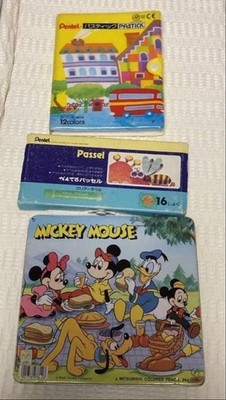Pentel Crayon Pastel GHPA116D Mickey Mouse Pastic #8ec0b5