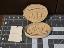 Cuyana Travel Jewelry Case - Ecru