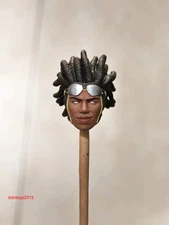 1:6 1:12 1:18 Electrostatic Man Head Sculpt For Male 12'' 6'' 3.75'' Figure Toys