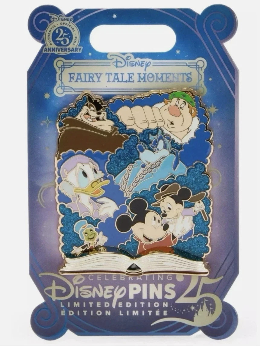 Disney Mickey’s Christmas Carol Fairy Tale Moments Series Pin 2025 LE