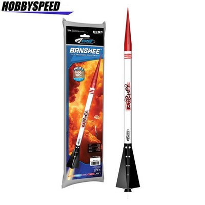 ESTES 1303 BANSHEE FLYING MODEL ROCKET KIT INTERMEDIATE space launch EST1303 NEW