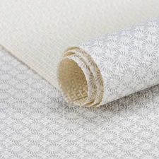 RAY STAR Grey Flowers Shelf Liner Kitchen Cabinets Non-Adhesive 12X120in