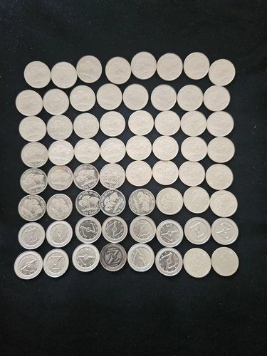New ListingLot Of 64, 1 Gram .999 Silver Rounds, 2 Oz Total