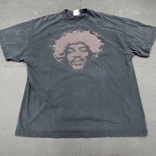 Vintage Jimi Hendrix Shirt Mens Large Graphic Tee Rock Band ODM Premium Goods