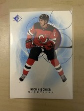 2020-21 Upper Deck SP Blue Nico Hischier #47 New Jersey Devils