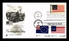 FIRST DAY COVER BENNINGTON FLAG HISTORIC FLAGS SERIES USA 33 1968