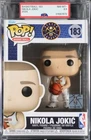 Nikola Jokic "The Joker" Basketball 183 Funko Pop! PSA 8.5 NM-MINT+