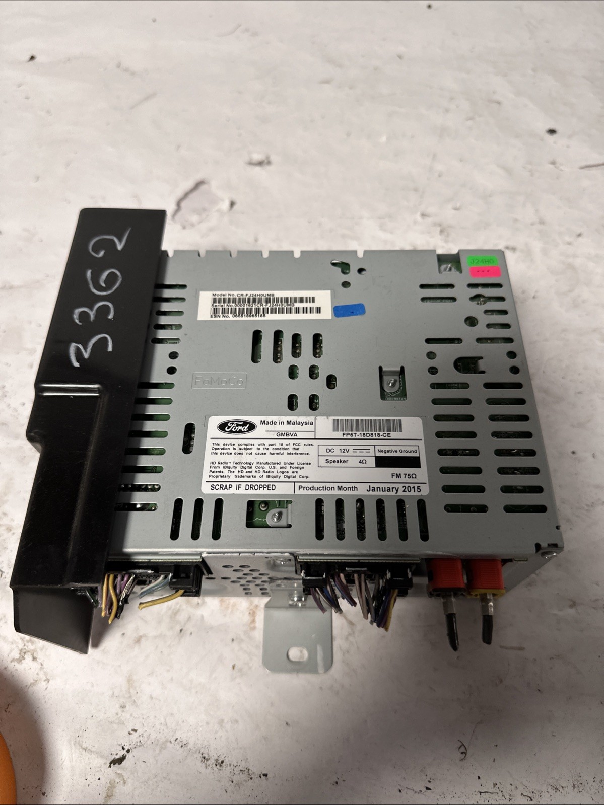 Am Fm Radio Receiver Oem Fp5t18d818ce