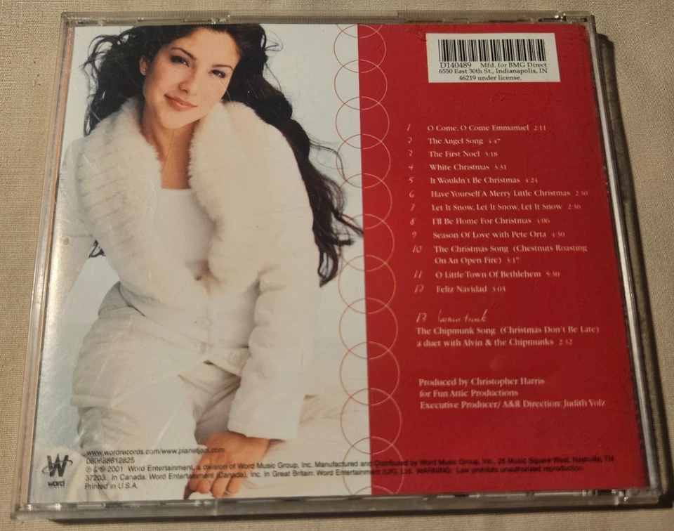 Jaci Velasquez-Christmas-Music-CD - Image 2 of 4