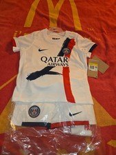PSG Jersey 2024/25 Shorts Socks Away Kit Nike Preschool Child Little Kids Small