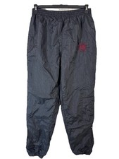 Vintage Gamecock USC Football Black Jogger Trackpants Windbreaker USA