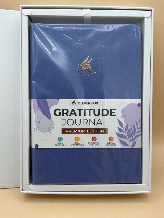 Clever Fox Gratitude Journal – Happiness, Positivity & Affirmation Journal