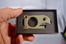 NEW! Notorious EDC Big Poppa OD/FDE V2 Cerakote, Titanium, Beer Bomb RARE