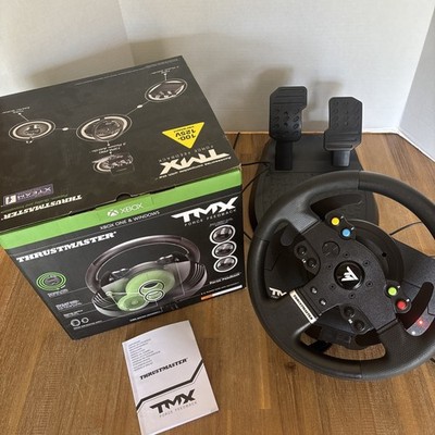 Thrustmaster TMX Force Feedback Wheel and Pedals & Box For Xbox Windows 100-125V