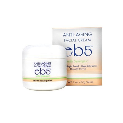 eb5 Anti-Aging Face & Neck Cream with Synergex Formula 2 Ounce (Pack of 1) 