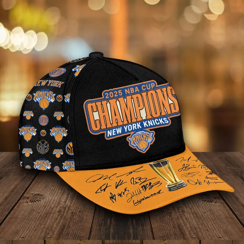 Knicks 2025 NBA Cup Champions Classic Cap