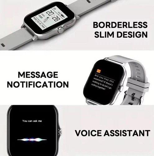 2025 Smart Watches Men Women (Answer/Make Calls) with Heart Rate/Sleep Monitor - Picture 2 of 5