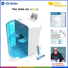 Nasal Irrigation System Plastic Rechargeable Sinus Relief Acfreeful