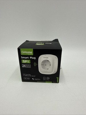 GHome Smart WLAN Steckdose 16A, Alexa Steckdose 1 Pack, Smart Home Plug