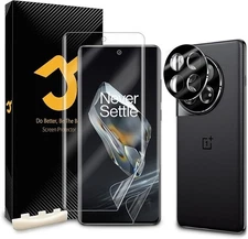 🔥JZG 2 Pack Screen Protector for OnePlus 12, 2 Pack Camera Lens Protector🔥