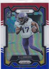 2023 Panin Red White Blue Prizm #194 K.J. Osborn Minnesota Vikings