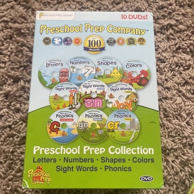 Preschool Prep Company Collection Series Letters Numbers Shapes 10