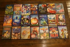 Lot 21 Disney DVD A Goofy Movie, Aristocats, Cars, Coco, Inside Out, Turning Red
