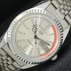 REFURBISHED SEIKO 5 AUTOMATIC 6309A VINTAGE JAPAN MENS SILVER WATCH a440841-g