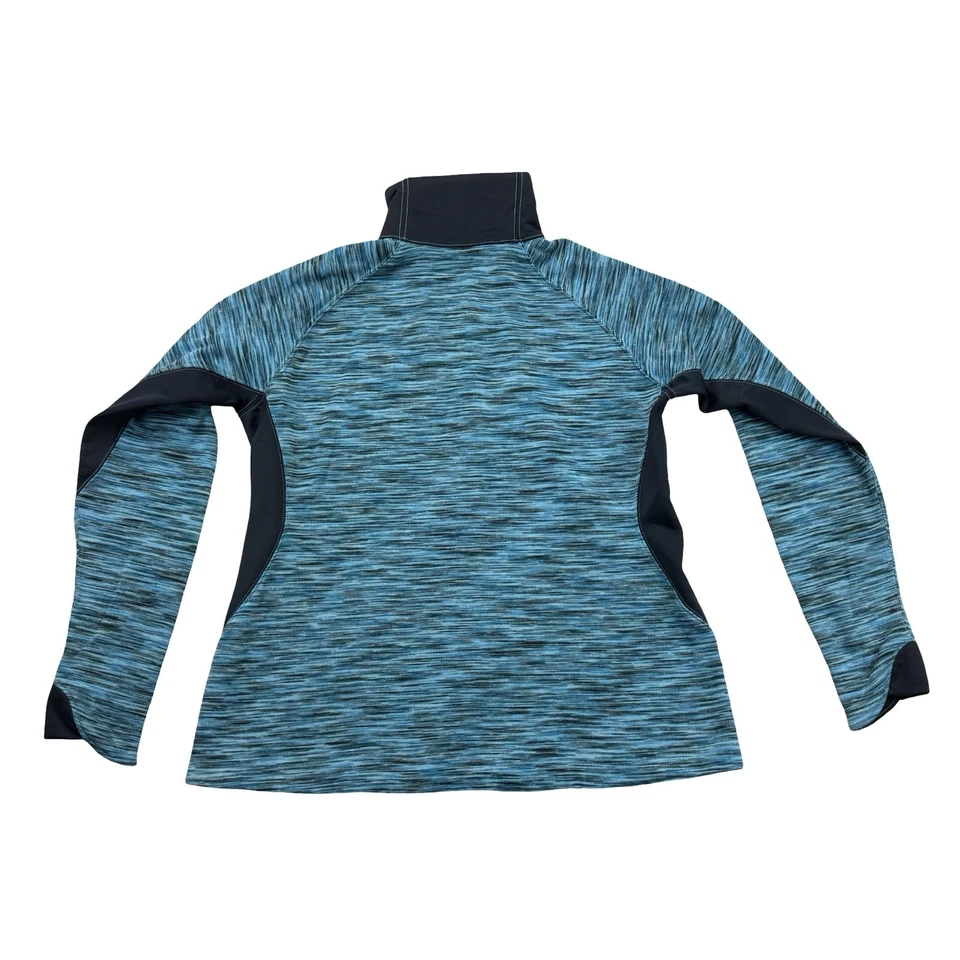 Columbia Shirt Womens XL Blue Long Sleeve 1/4 Zip Outdoors Hiking Athletic - Image 2 of 4