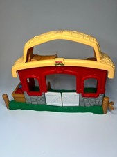 Fisher Price Little People Bauernhof / Pferdestall mit Sound