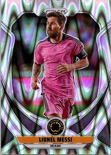 2025 Panini Prizm FIFA Club World Cup #200 Lionel Messi Seismic Prizms