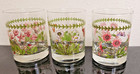 3 Portmeirion Vintage Botanic Garden Double Old Fashion Drink Glasses 3 Designs — photo 2