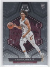 #204 2023-24 Mosaic BASE  Craig Porter Jr. RC Cavaliers