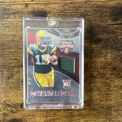 2014 Panini Totally Certified - Rookie Roll Call Jersey Davante Adams 8/100