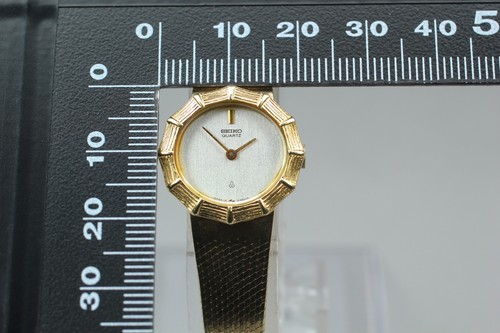 Vintage 1977 fast neuwertig Seiko Armband 16-7120 SGP Quarz Damenuhr JDM JAPAN - Bild 10 von 12