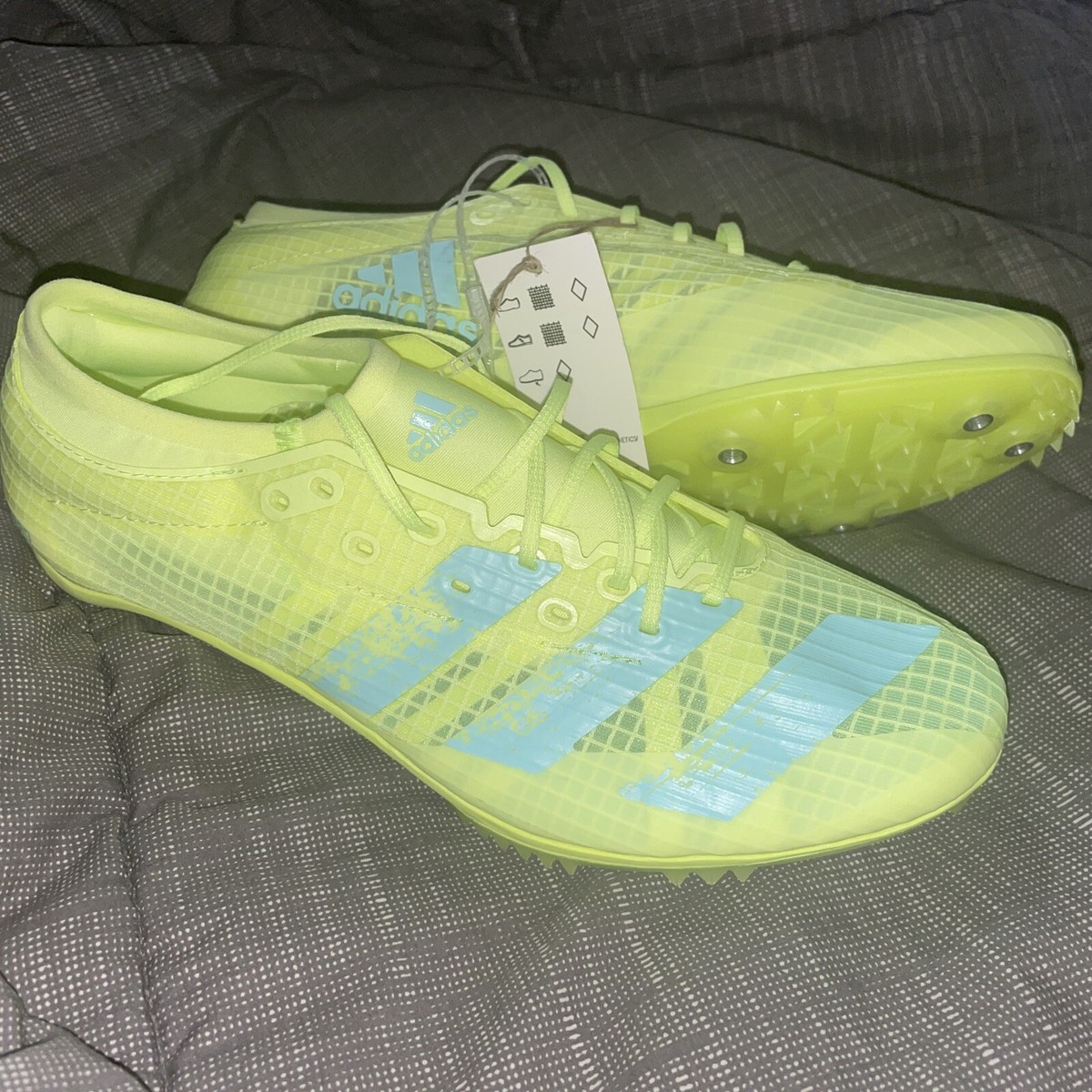 26.5サイズ　ADIZERO スポーツシューズ グレー/ネオンイエロー 26.5サイズ ADIZERO スポーツシューズ グレー/ネオンイエロー
