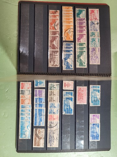 LEBANON Postage Stamps in unknown brand Storage Book - 7 page (14 faces) - Picture 4 of 7