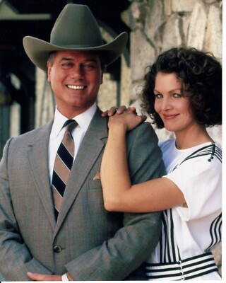 Larry Hagman Lois Chiles 8x10 photo #W2565