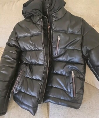 Schott Nyc Brand New Prototype Flight Vest Remov PUFFED LineJacket LEATHER LARGE
